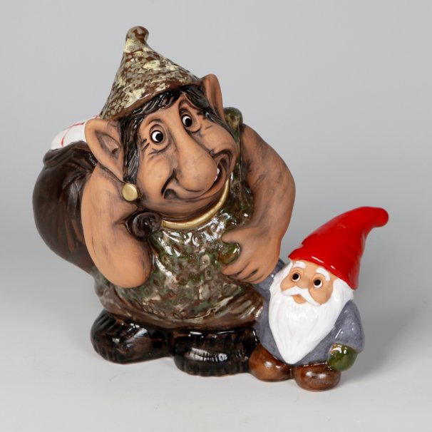 Rolf Berg Tomte Med Säck