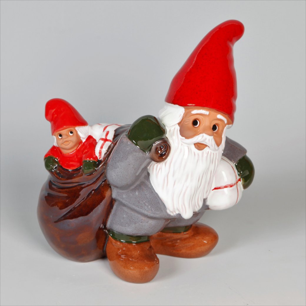 Rolf Berg Tomte Med Säck