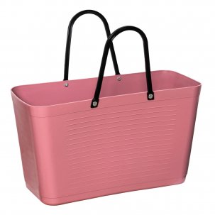 Hinza Väska Stor Green Plastic, Varmrosa