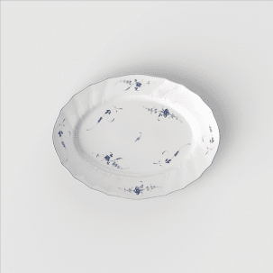 V&B Old Luxembourg Ovalt fat 36 cm