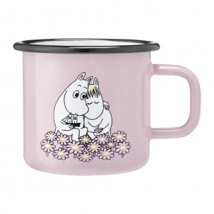 Muurla Mumin Emaljmugg 37 cl, Tillsammans