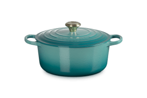Le Creuset Rund Gryta 5,3 liter 26 cm, Bleu Riviera