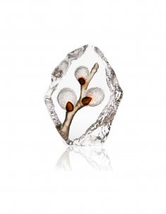 Målerås Glasblock Vide Floral Fantasy 9x11 cm