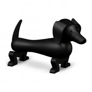 Kay Bojesen Hund Liten, Mörkbetsad Ek