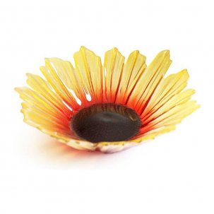 Målerås Solros Skål Liten, Gul 18 cm