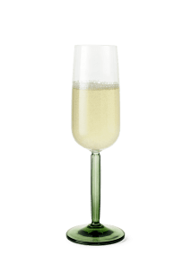 Hammershøi Champagneglas 24cl 2-pack, Grön