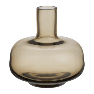 Kosta Boda Kappa Vas 9,8 cm, Brun