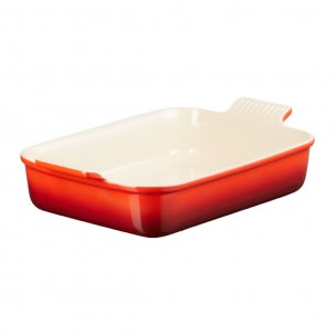 Le Creuset Heritage Rektangulär Ugnsform 32x23,5 cm 4 liter, Cerise