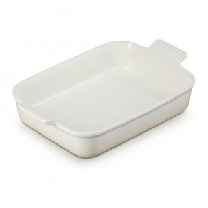 Le Creuset Heritage Rektangulär Ugnsform 32x23,5 cm 4 liter, Meringue