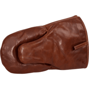 Home Grillvante 27 cm brunt läder