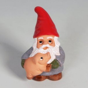 Microtomte med gris 8 cm