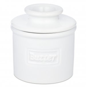 Butter Bell Classic Smörklocka, White