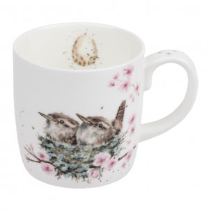 Wrendale Designs Mugg 31 cl, Feather Your Nest Wren
