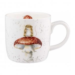 Wrendale Mugg 31 cl, He's a Fun-gi Mouse & Mushroom