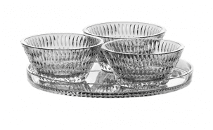 Nachtmann Ethno Servingset 4 delar, kristall