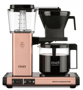 Moccamaster Kaffebryggare Optio, Rose Gold