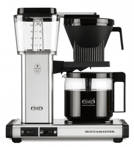 Moccamaster Kaffebryggare Optio, Polished Silver