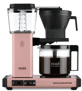 Moccamaster Kaffebryggare Optio, Pink