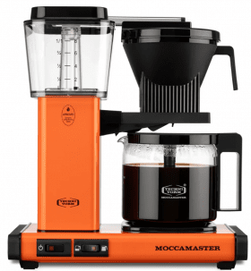 Moccamaster Optio, Orange Kaffebryggare