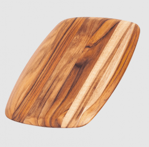 TeakHaus Skärbräda Rundade Kanter 30,5x20,3x1,4 cm