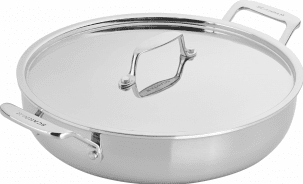 Scanpan Fusion 5 Traktörpanna med öron och lock 28 cm