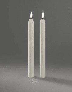Konstsmide Kronljus batteridriva LED, 2 st 25 cm