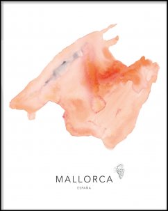 Wineprints Akvarell Mallorca (40x50)