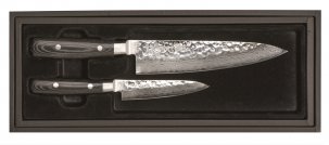 Yaxell Zen Knivset 2 Knivar Kockkniv 20cm, Allkniv 12cm