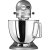 KitchenAid Artisan Köksmaskin 4,8 liter Contour Silver