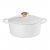 Le Creuset Rund Gryta 4,2 liter 24 cm, White