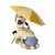 Goebel RW katt Amici sotto l´ombrello