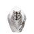 Målerås Glasblock Varg Wildlife, Målad 10x14 cm