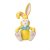 Haren Harry sitter 11 cm, Gul