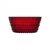 Iittala Kastehelmi skål 23 cl Tranbär röd