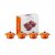 Le Creuset Stengodsgryta Mini Rund 10 cm 4-pack, Volcanic