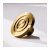 Le Creuset Ikonknopp 5,5 cm, Ljus Guld