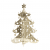 Pluto Design Bordsgran 12 cm, Guld