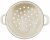 Kockums Durkslag, ø18 cm, emalj, Cream Lux