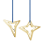 Georg Jensen Cristmas Collection 2021 Ornament Tre-&Fyrstjärna, Guld