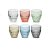 Guzzini set 6 låg tumblers tiffany