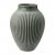 Knabstrup Ripple Vas 20 cm, Mat Celadon Green