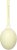 Lyngby Porcelæn Rhombe Påskhänge 7,5cm soft yellow