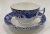Spode Blue Italian Tekopp med fat 20 cl