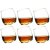 Sagaform Club whiskeyglas rund botten, 6-pack 20 cl