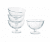 Rosendahl Grand Cru Soft Glasskål Ø12 cm klar 4-pack