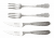 Global Classic Bestickset 4 delar, 2 gafflar & 2 knivar