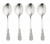 Global Dessertsked 15 cm 4-pack
