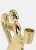 Skultuna skyddsängel förgylld mässing, stor 14 cm