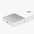 Solstickan Brandfilt Silver - Matt 120x120 cm