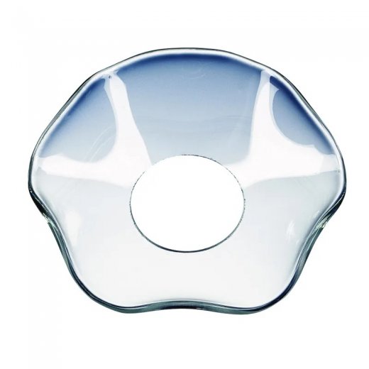 Nybro Ljusmanschett glas Klar vågig 65 mm